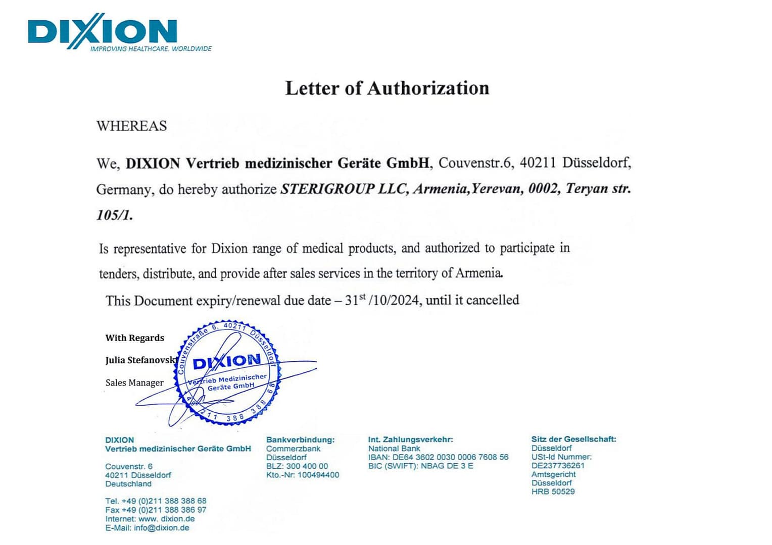 LOA DIXION